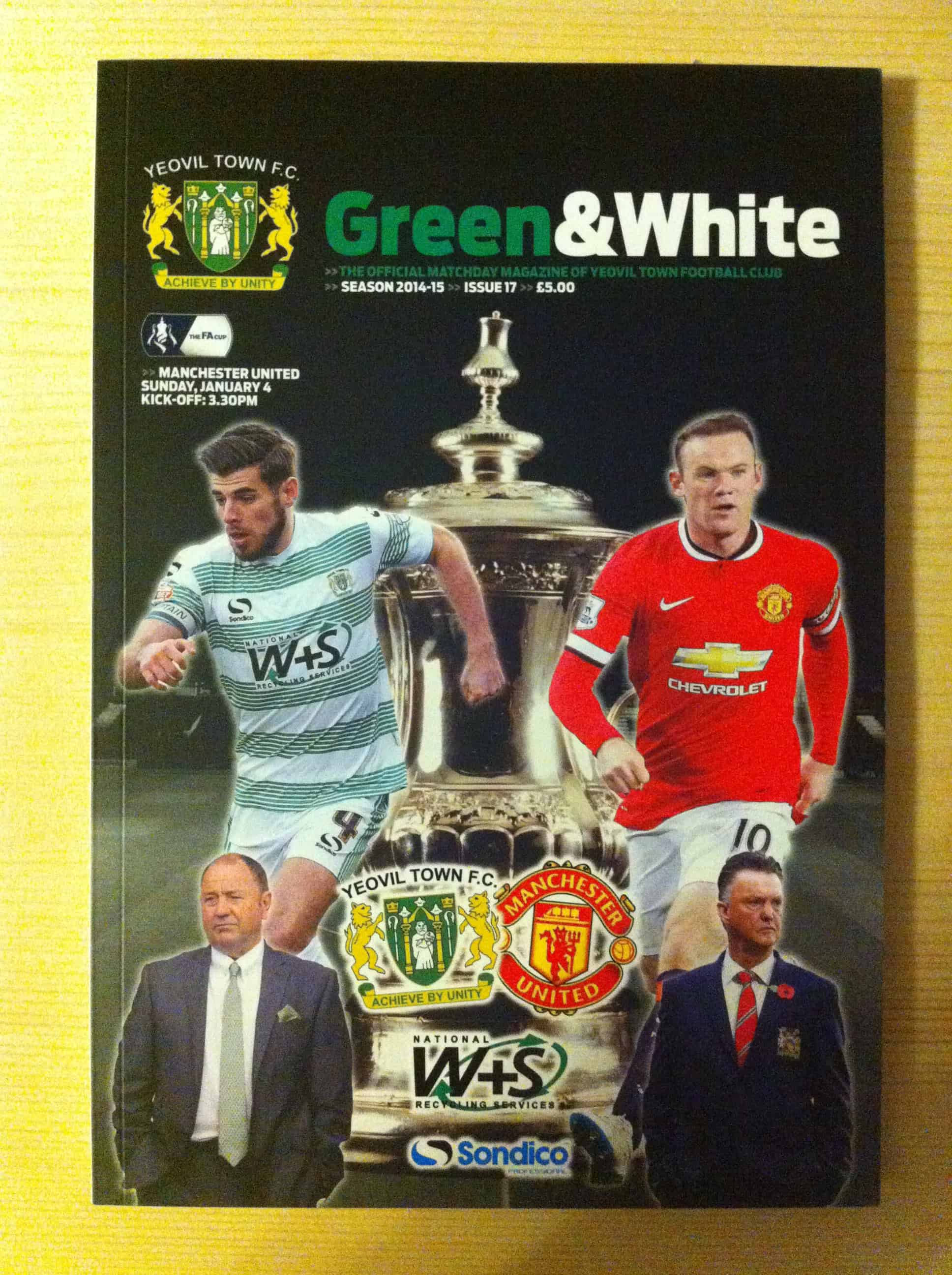 Yeovil Town FC v Manchester United FC